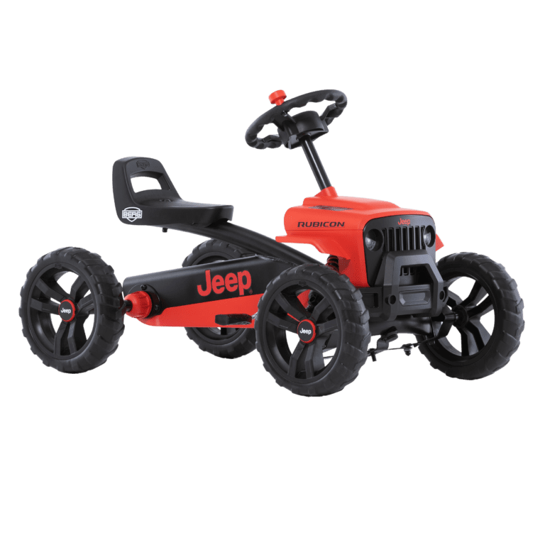 Berg buzzy jeep rubicon zijaanzicht