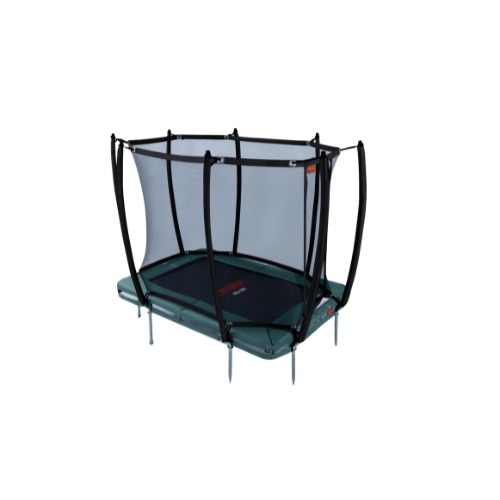 Avyna trampoline inground 215x155 cm met veiligheidsnet