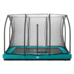 Salta Comfort Edition trampoline 305x214 cm Inground met veiligheidsnet groen