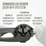 Berg skelter Buddy trail green met handrem - Afbeelding 5