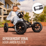 Berg skelter Buddy cross black met handrem - Afbeelding 5