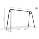 Salta schommel 425cm XL - Afbeelding 3