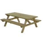Picknicktafel rechthoek 200x160 cm