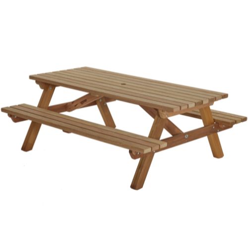 Picknicktafel hardhout 200x160 cm