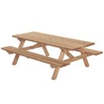 Picknicktafel 230x160cm, hardhout